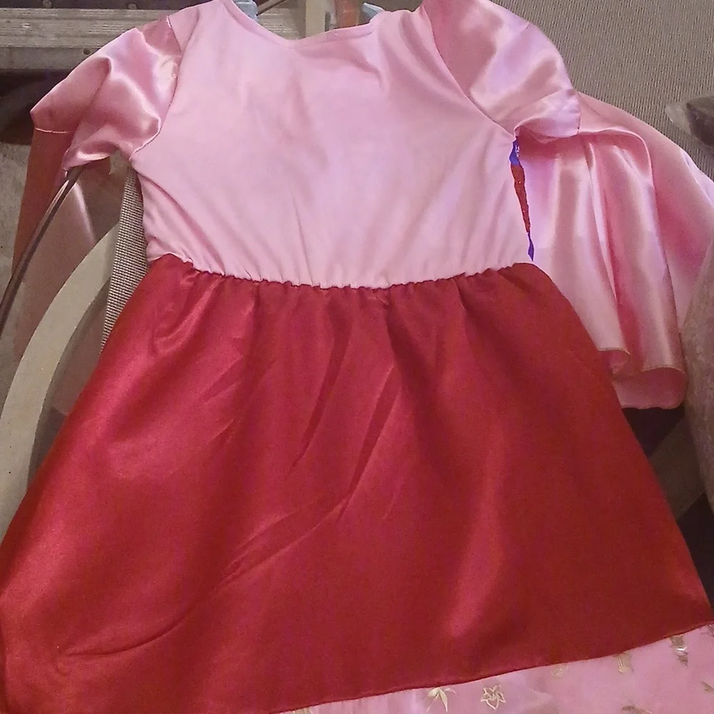 Disney Princess Mulan Dress Costume